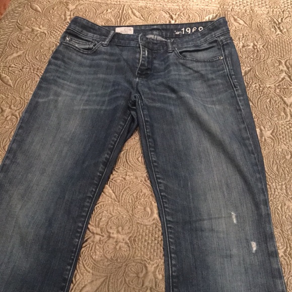 Gap distressed, boot cut jean - Picture 4 of 7